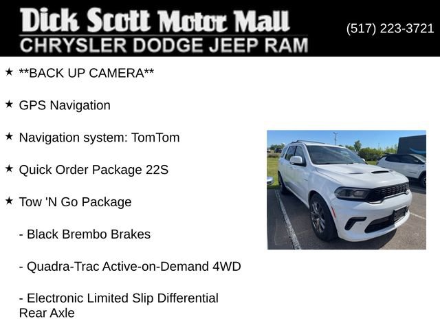 Used 2021 Dodge Durango R/T w/ Tow 'N Go Package AWD/4WD image 4