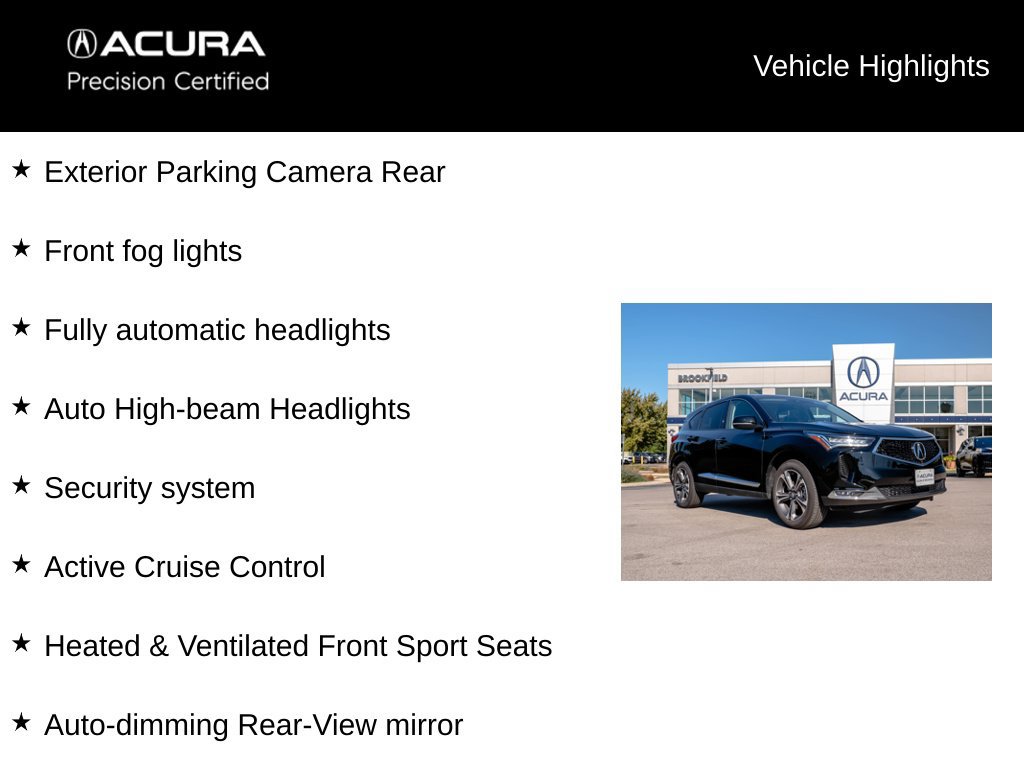 Certified 2024 Acura RDX w/ Advance Package AWD/4WD image 17
