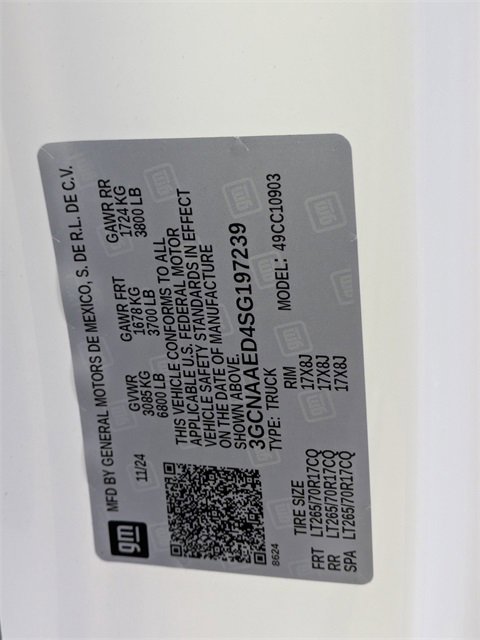 New 2025 Chevrolet Silverado 1500 W/T w/ WT Safety Package image 27