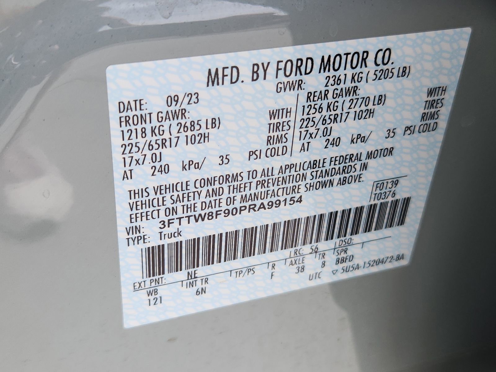 Used 2023 Ford Maverick Lariat w/ Lariat Luxury Package AWD/4WD image 19