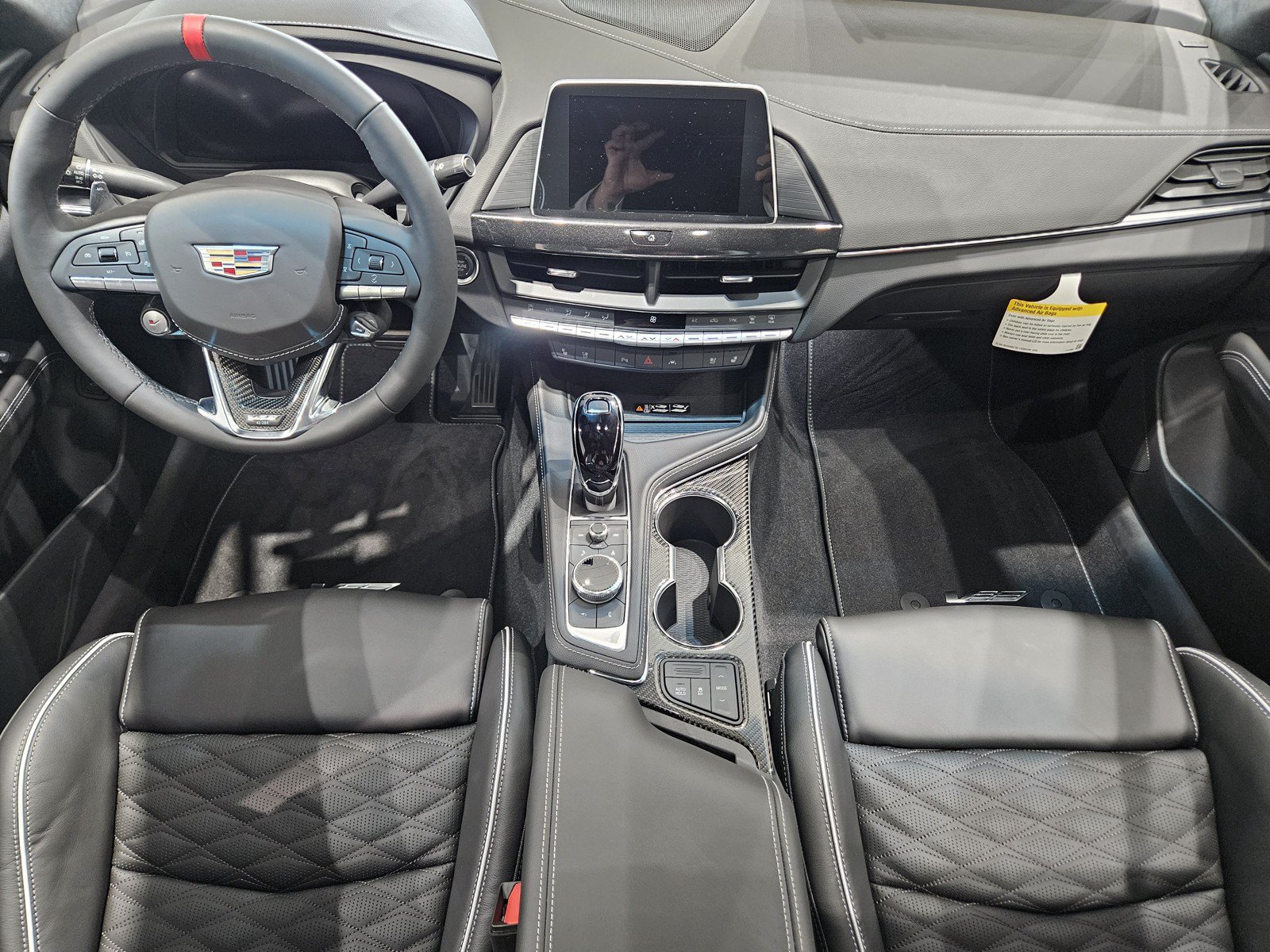 New 2026 Cadillac CT4 V Blackwing w/ LPO, Red Accent Package RWD image 19