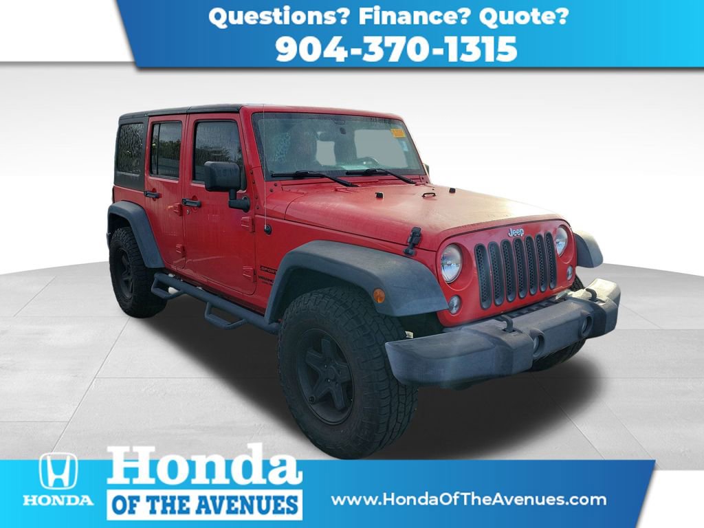 Used 2015 Jeep Wrangler Unlimited Sport w/ Connectivity Group