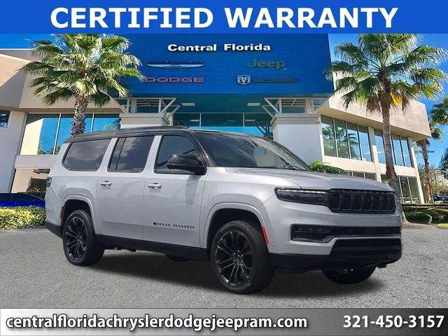 Certified 2024 Jeep Grand Wagoneer L Series II w/ Quick Order Packagew 28T AWD/4WD image 1
