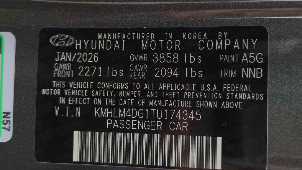 Certified 2026 Hyundai Elantra Sport FWD image 21