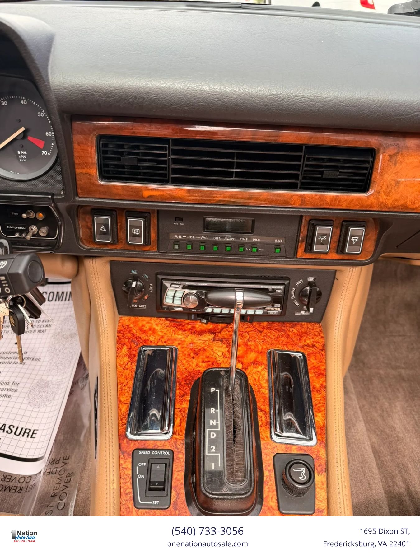 Used 1990 Jaguar XJS V12 Convertible RWD image 11