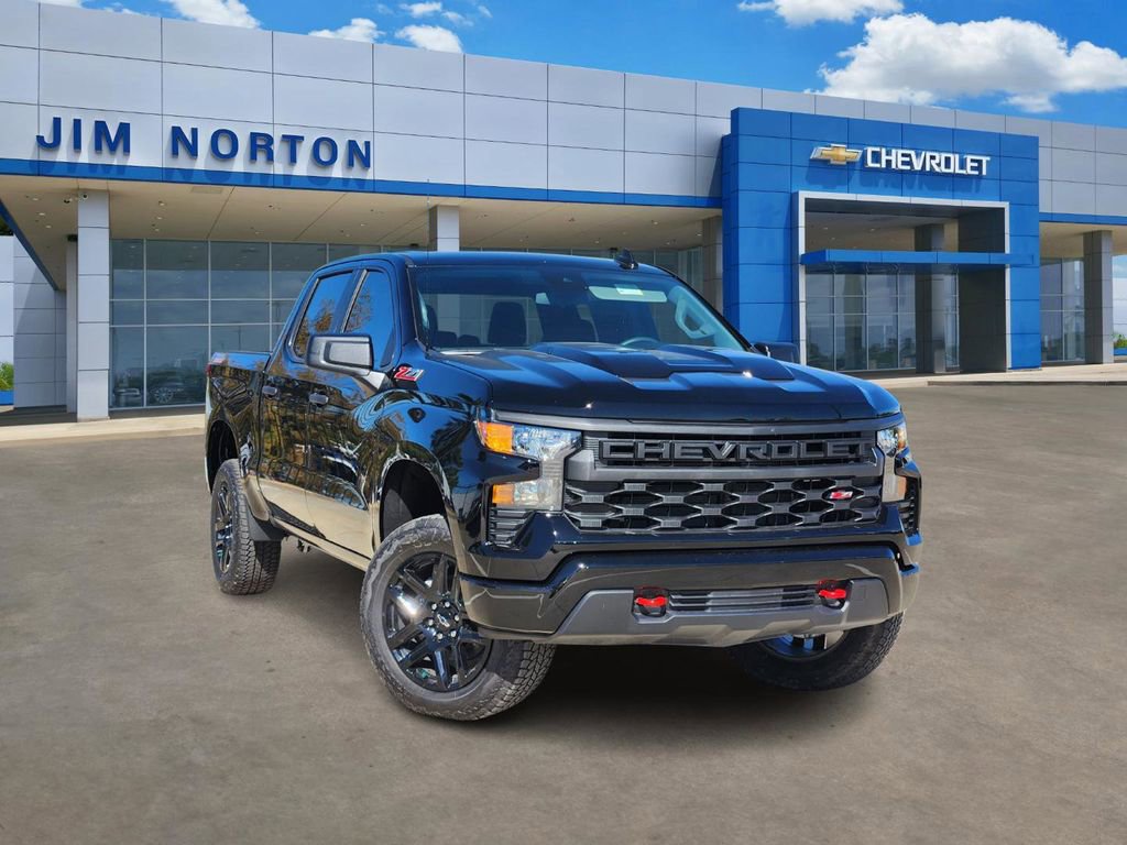New 2026 Chevrolet Silverado 1500 Custom Trail Boss w/ LPO, Dark Essentials Package
