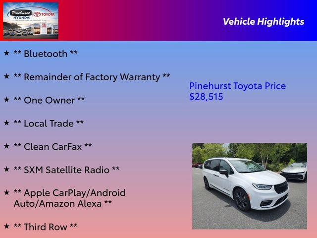 Used 2024 Chrysler Pacifica Touring-L w/ Road Tripper Package FWD image 16