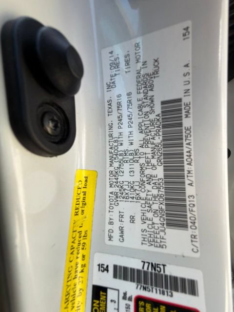 Used 2015 Toyota Tacoma PreRunner w/ SR5 Package RWD image 98