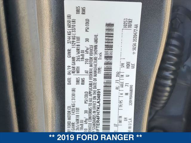 Used 2019 Ford Ranger XLT AWD/4WD image 24