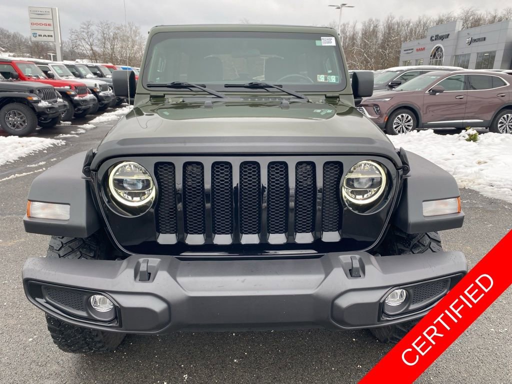 Certified 2022 Jeep Wrangler Unlimited Willys image 8