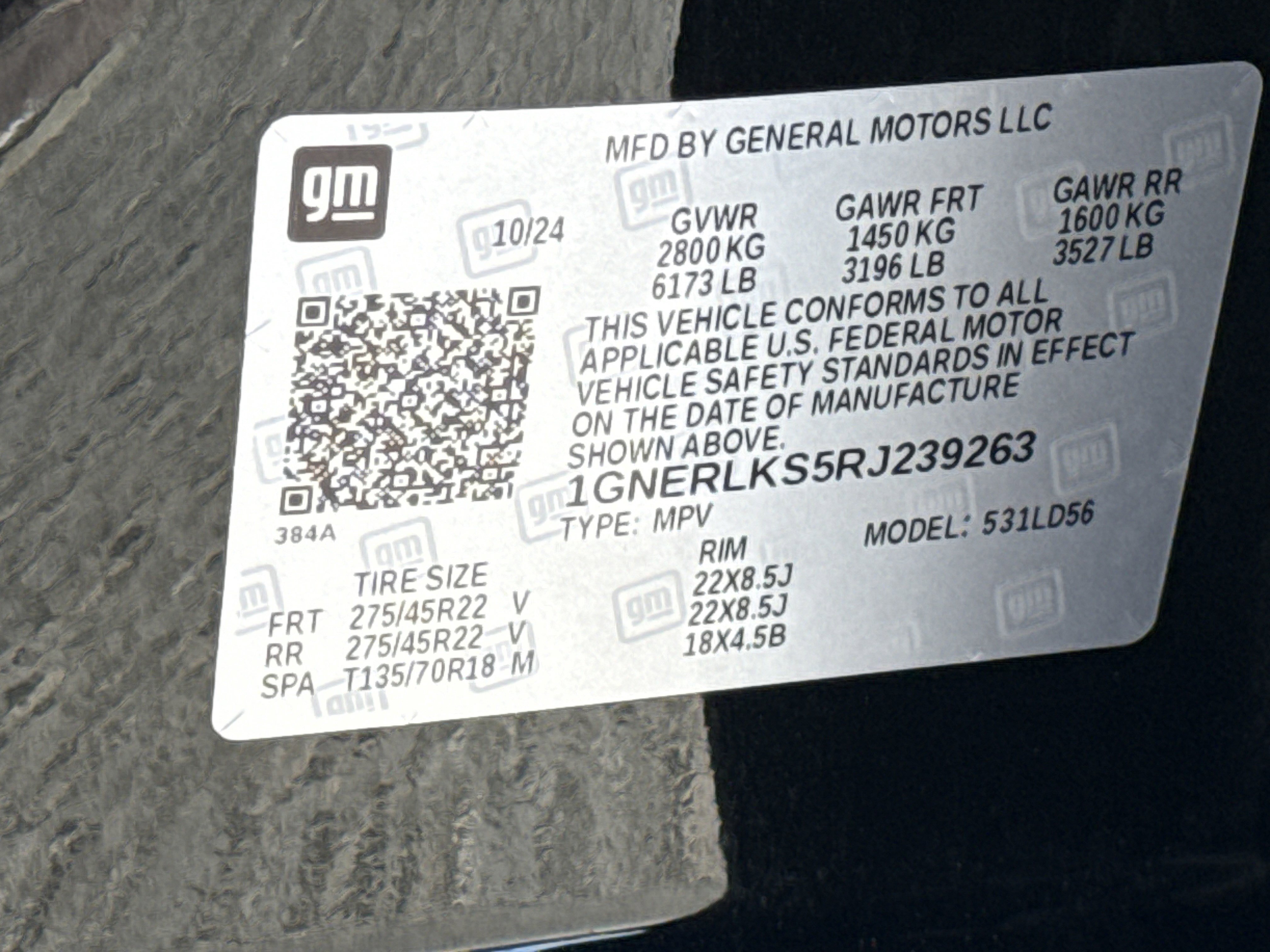 Certified 2024 Chevrolet Traverse RS image 47