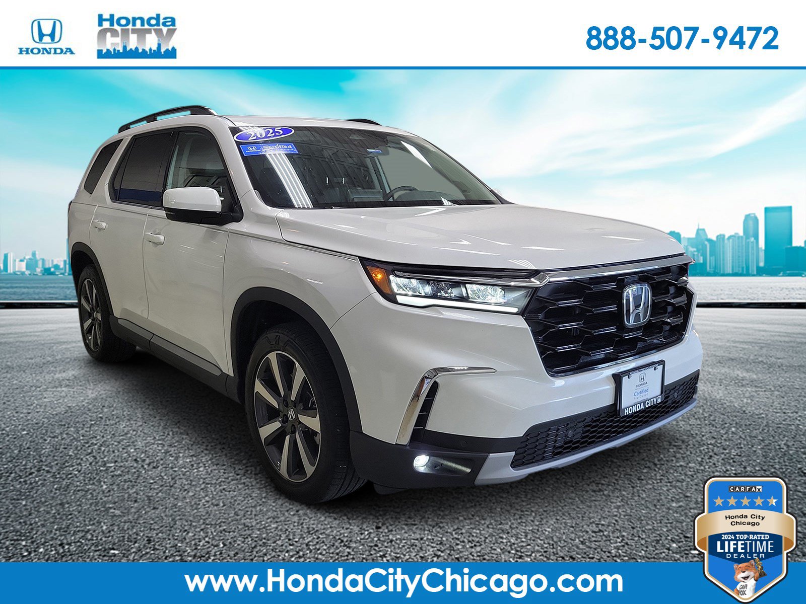 Certified 2025 Honda Pilot Touring video 1