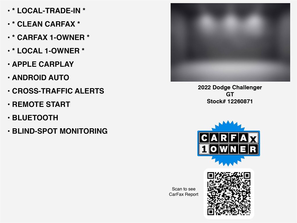 Used 2022 Dodge Challenger GT w/ Driver Convenience Group image 7