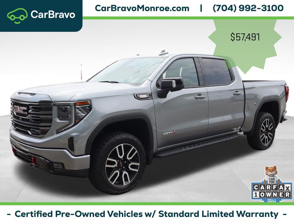 Certified 2024 GMC Sierra 1500 AT4 w/ Technology Package AWD/4WD image 2