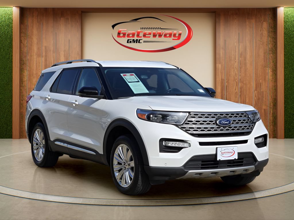 Used 2022 Ford Explorer Limited w/ Limited Technology Package AWD/4WD image 3