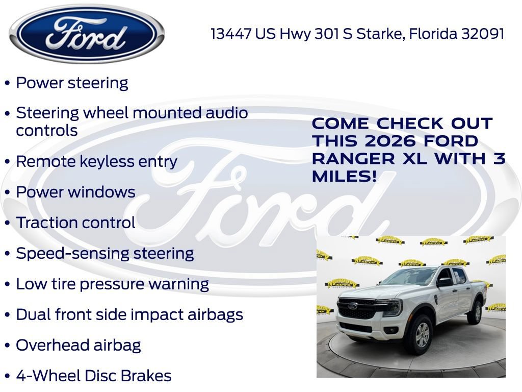 New 2026 Ford Ranger XL AWD/4WD image 20