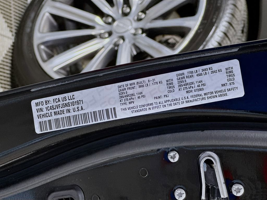 Used 2022 Jeep Grand Wagoneer Series II w/ Convenience Group III image 35