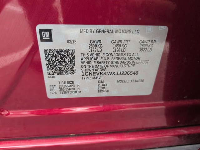 Used 2018 Chevrolet Traverse High Country image 28