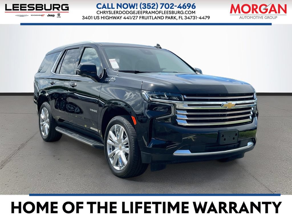 Used 2024 Chevrolet Tahoe High Country AWD/4WD image 1