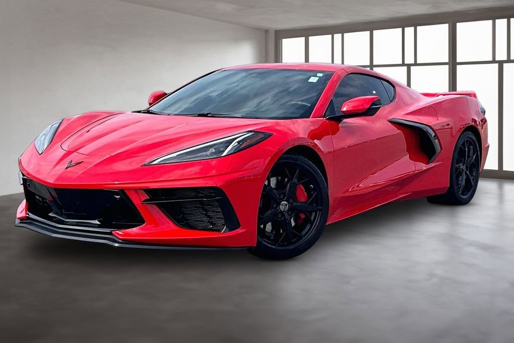 Used 2022 Chevrolet Corvette Stingray Premium Cpe w/ Z51 Performance Package RWD image 1