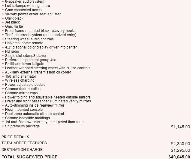 Used 2018 GMC Sierra 1500 SLT w/ SLT Premium Package image 4