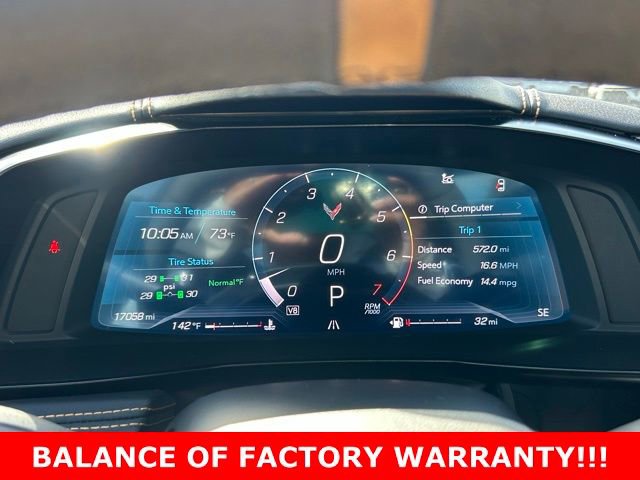 Used 2024 Chevrolet Corvette Stingray Preferred Cpe w/ Chrome Exterior Badge Package image 17