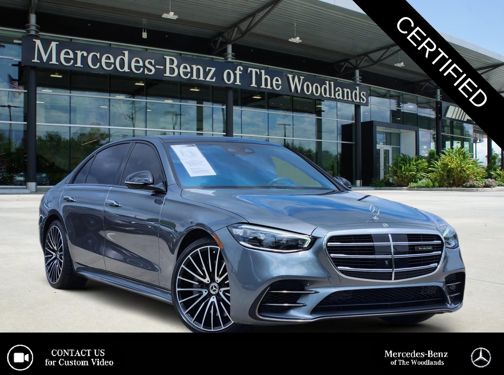 Certified 2023 Mercedes-Benz S 580 4MATIC Sedan w/ AMG Line