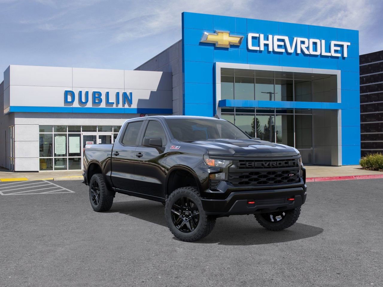 New 2026 Chevrolet Silverado 1500 Custom Trail Boss w/ LPO, Dark Essentials Package AWD/4WD image 2