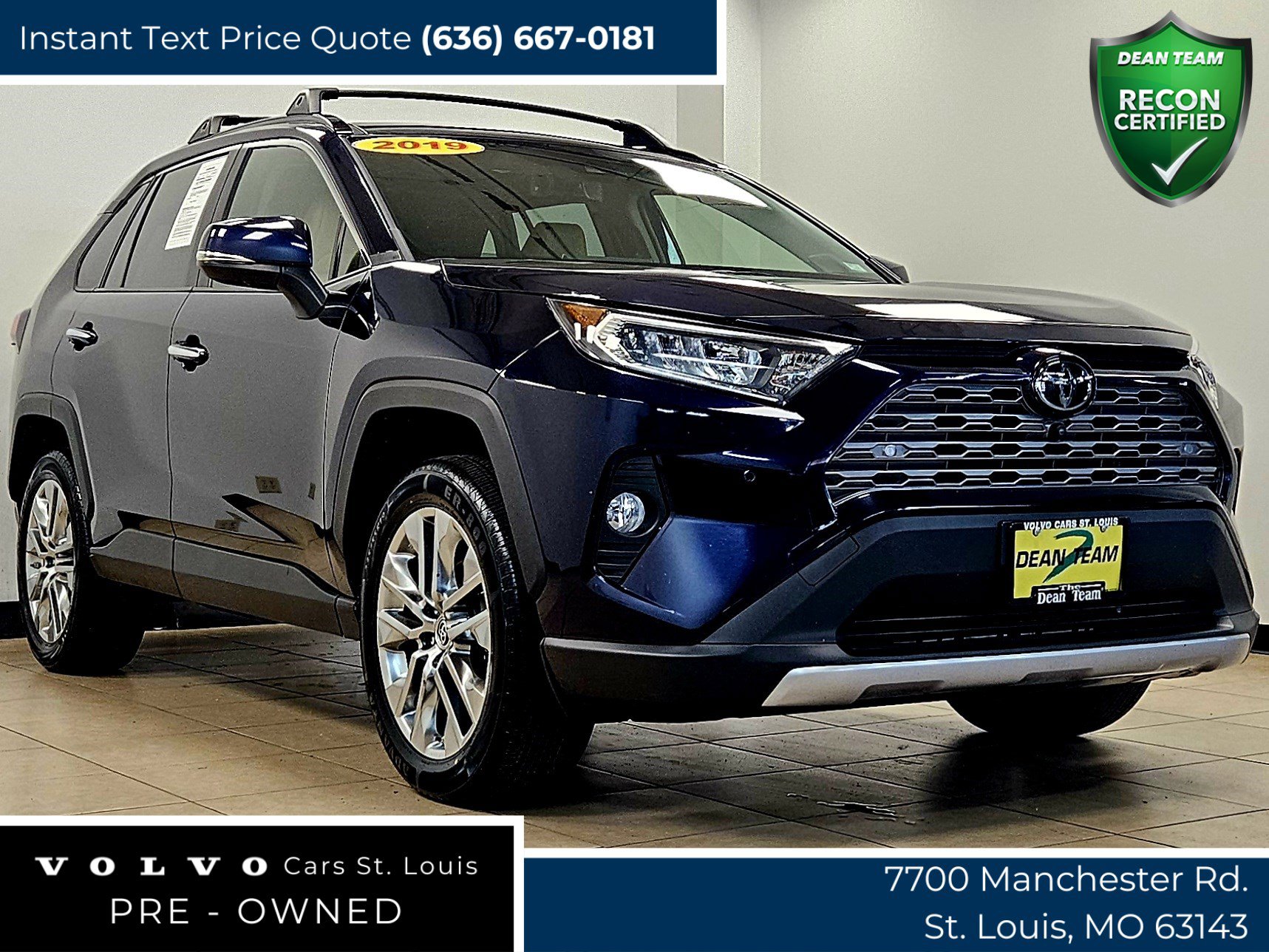 Used 2019 Toyota RAV4 Limited w/ Advanced Technology Package AWD/4WD image 1