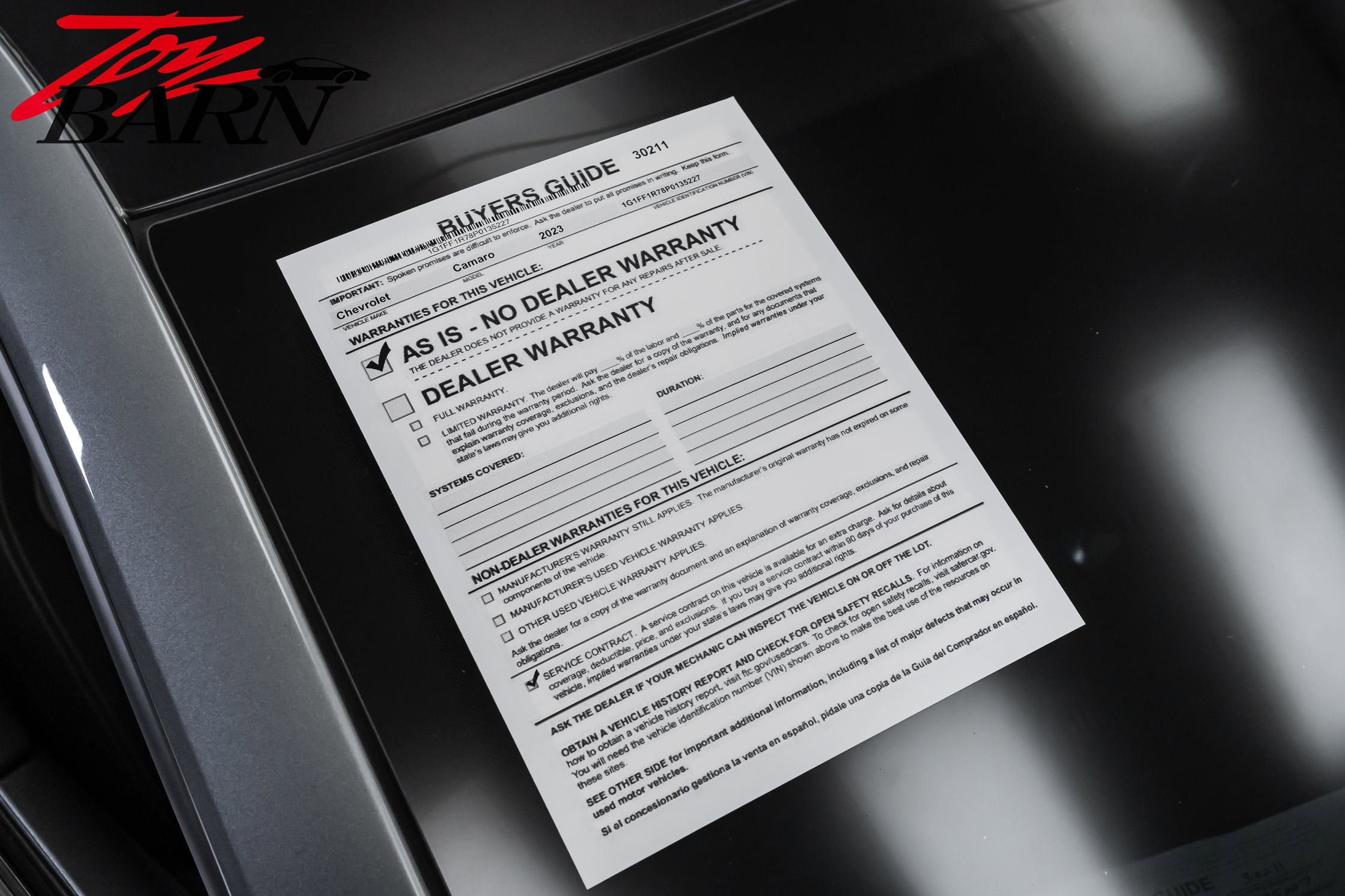 Used 2023 Chevrolet Camaro LT w/ RS Package RWD image 49
