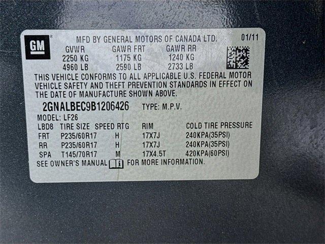 Used 2011 Chevrolet Equinox LS image 28