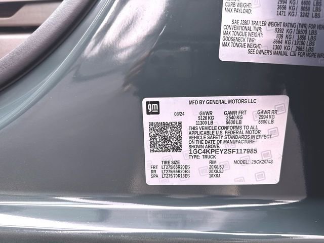 Used 2025 Chevrolet Silverado 2500 LTZ w/ LTZ Plus Package image 34