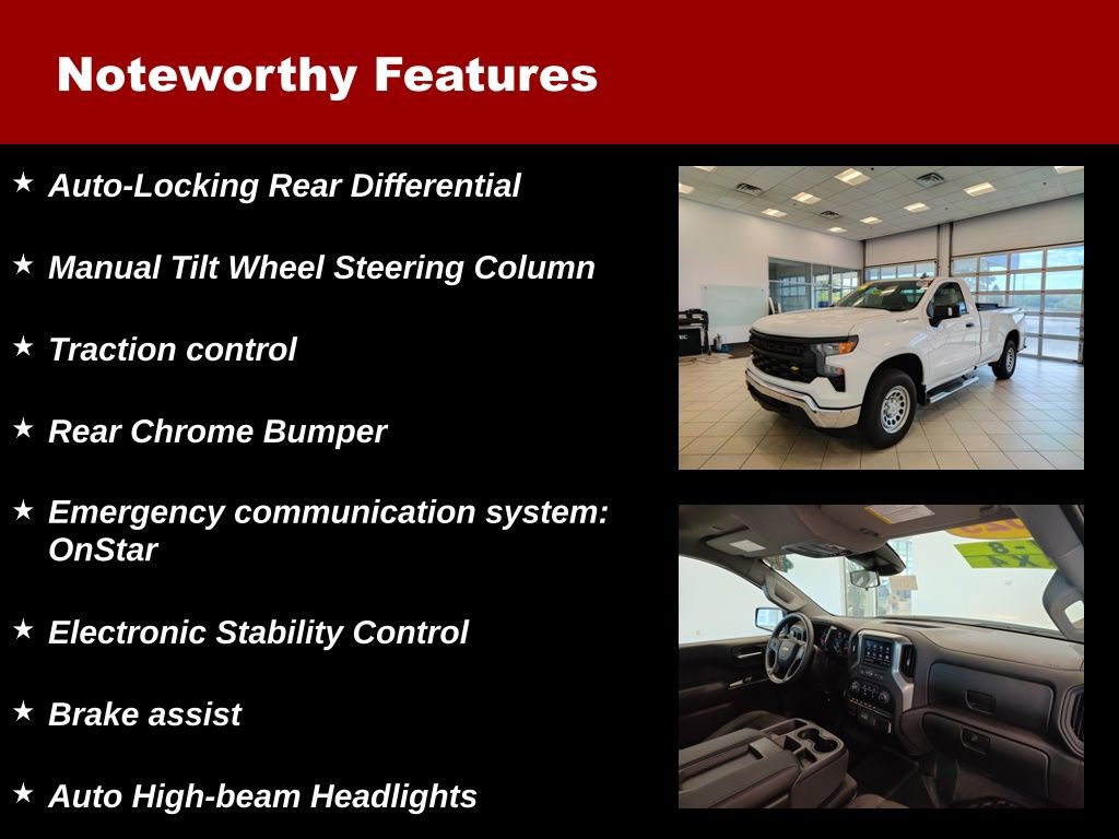 Used 2025 Chevrolet Silverado 1500 W/T w/ WT Safety Package image 21