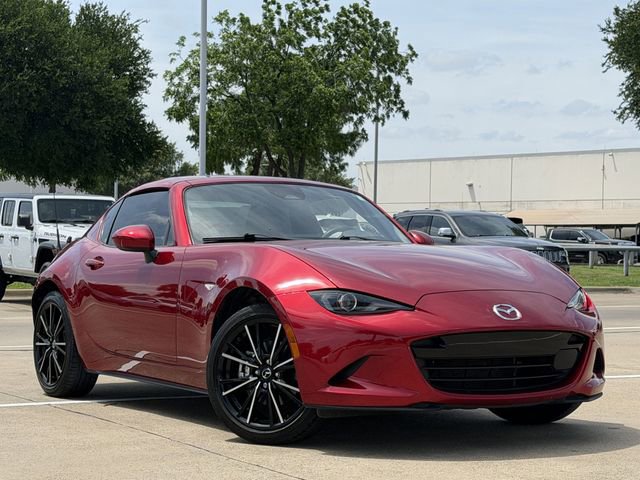 Used 2024 MAZDA MX-5 Miata RF Grand Touring w/ Weather Package RWD image 2