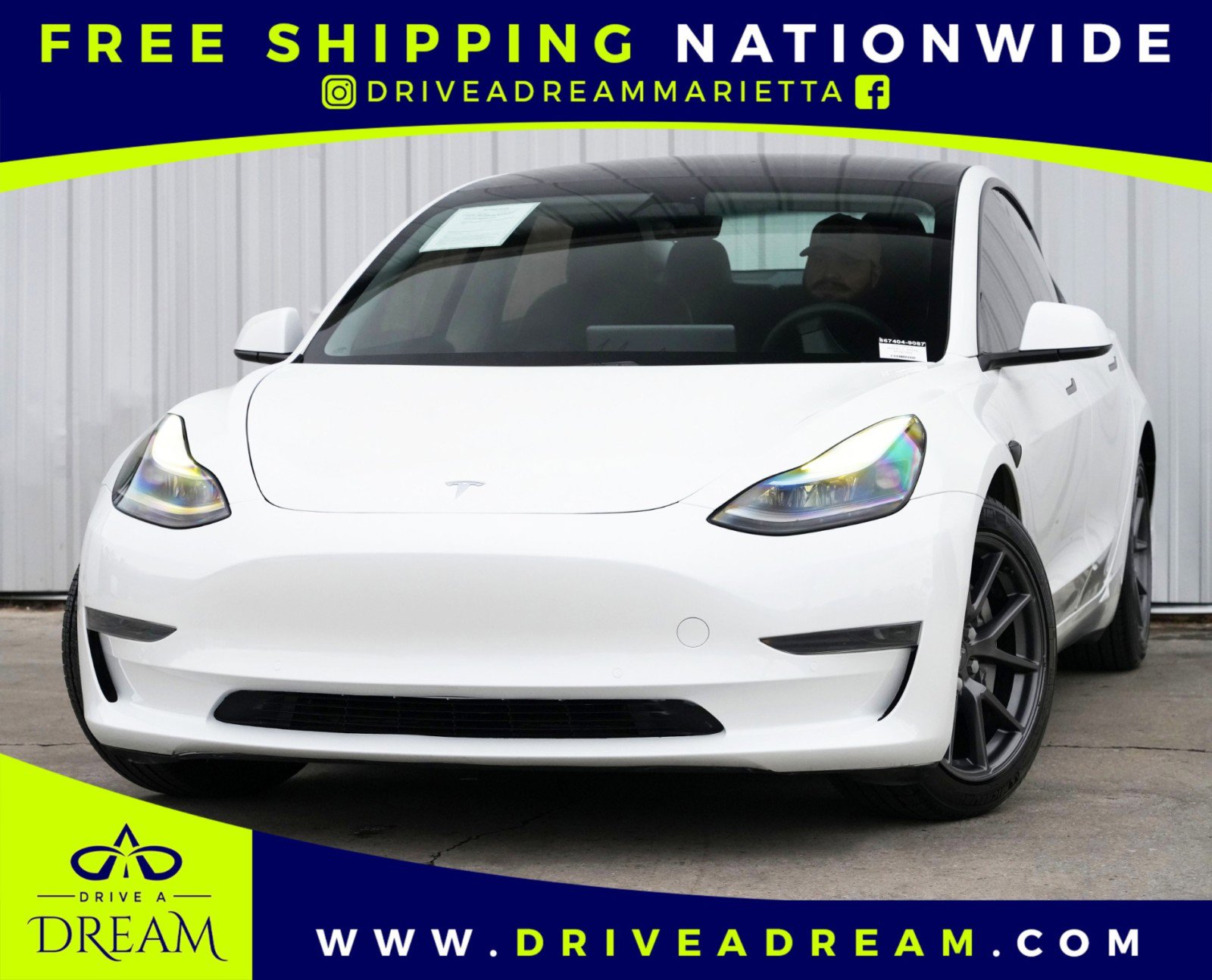 Used 2021 Tesla Model 3 Standard Range Plus image 1