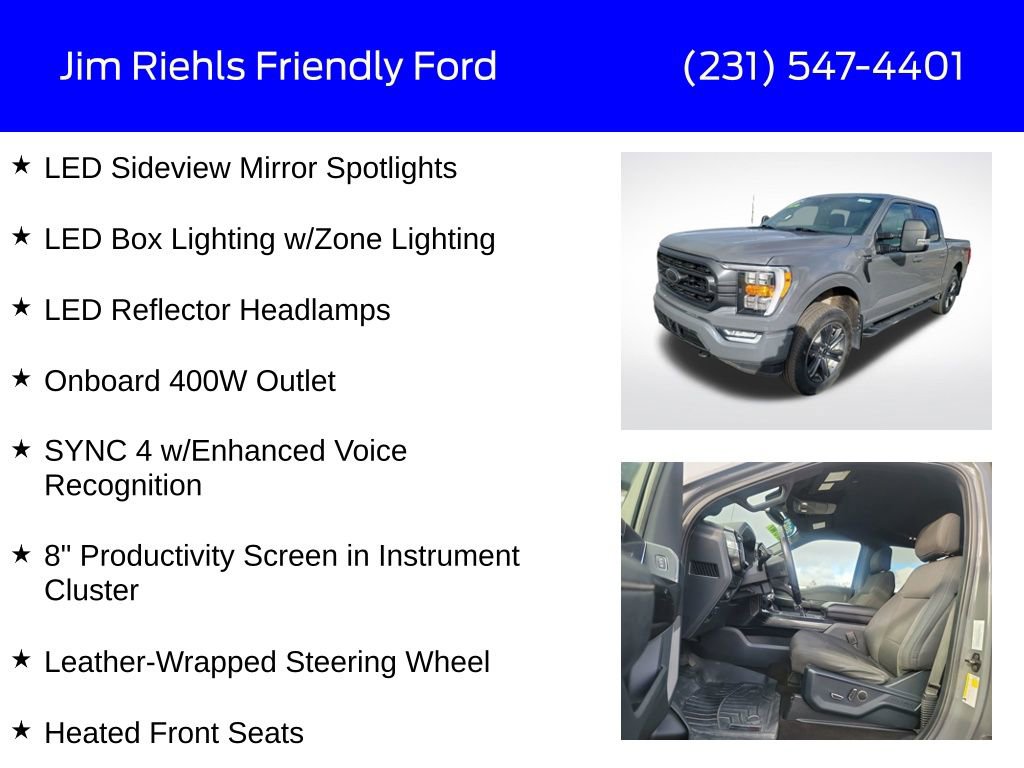 Used 2021 Ford F150 XLT w/ Equipment Group 302A High image 35