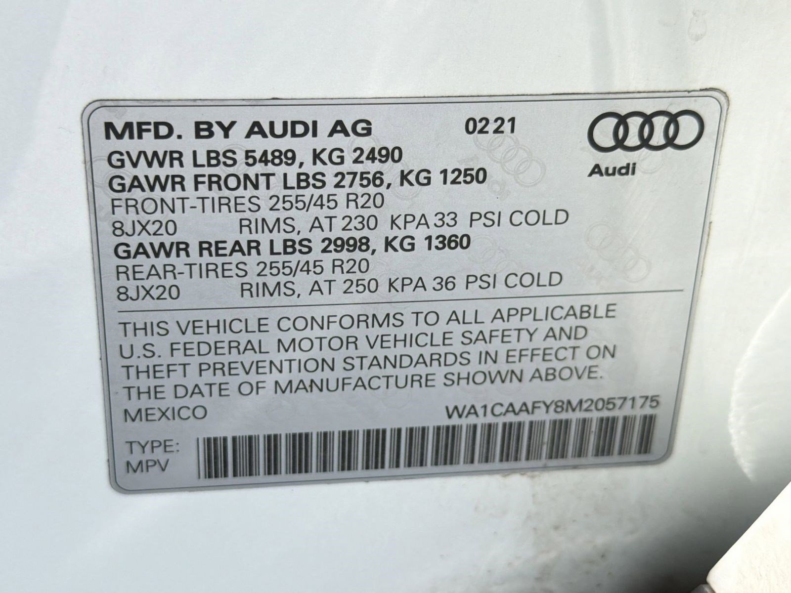 Used 2021 Audi Q5 Prestige w/ Prestige Package AWD/4WD image 20