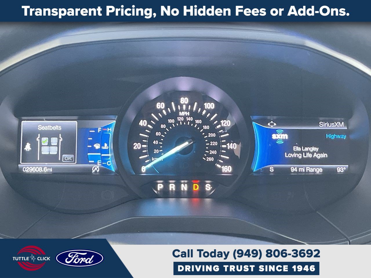 Certified 2023 Ford Edge SE w/ Black Appearance Package AWD/4WD image 37