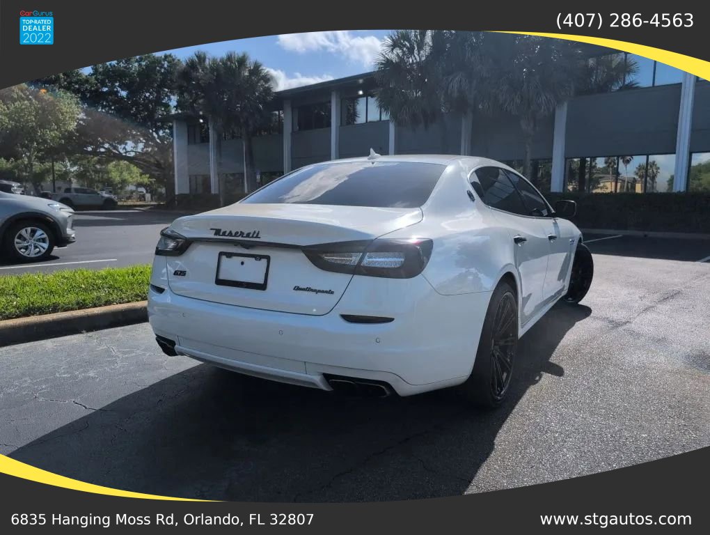 Used 2016 Maserati Quattroporte GTS RWD image 5