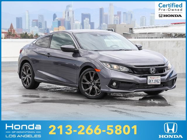 Certified 2019 Honda Civic Sport