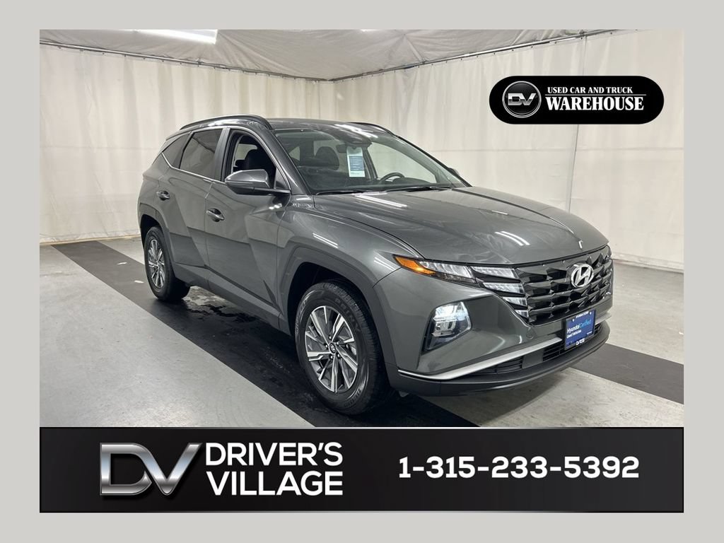 Used 2023 Hyundai Tucson Blue AWD/4WD image 1