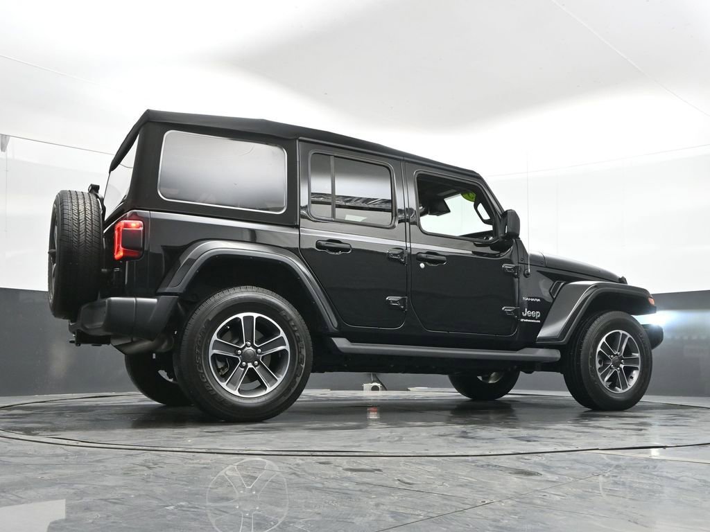 Used 2023 Jeep Wrangler Sahara w/ LED Lighting Group image 46