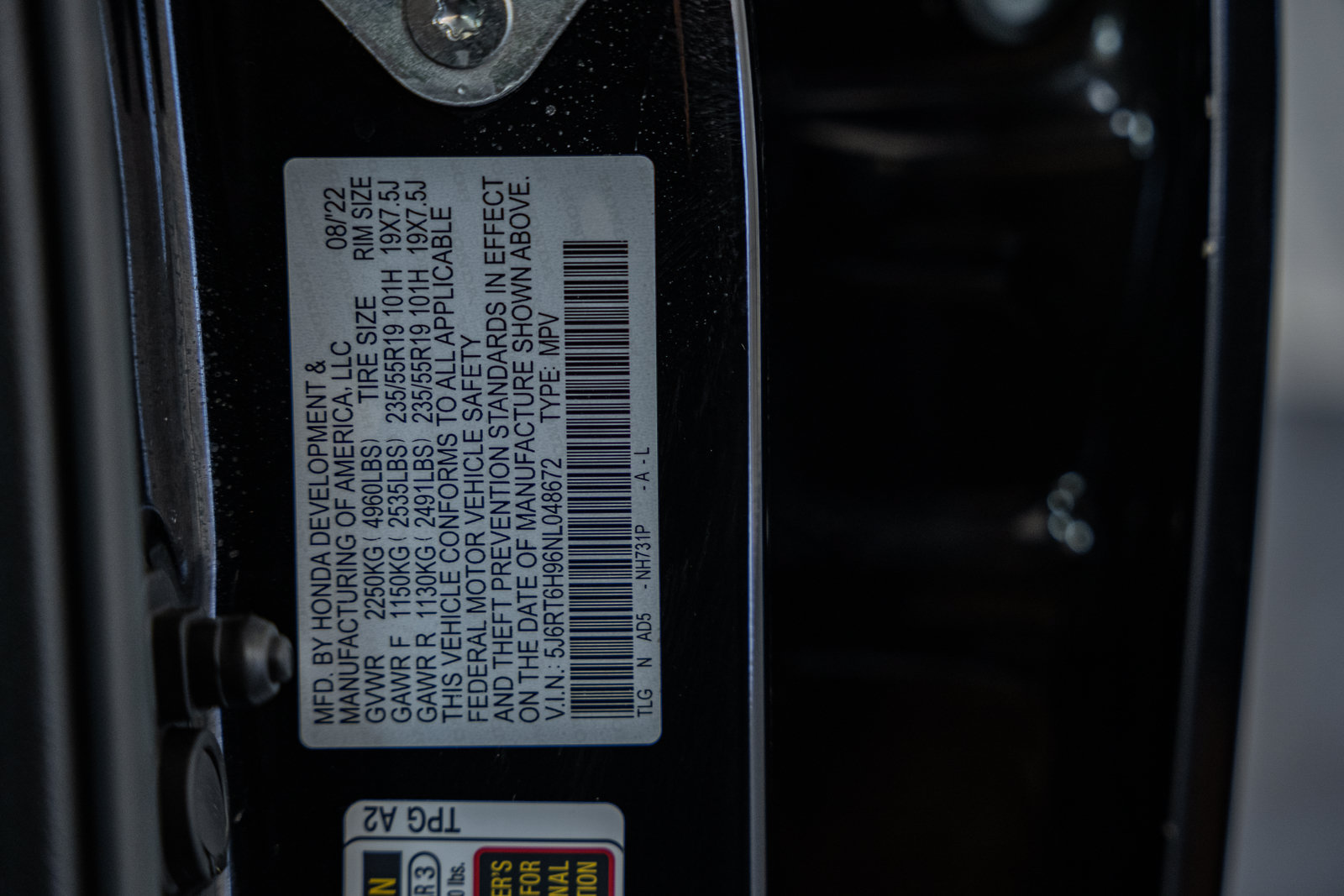 Used 2022 Honda CR-V Touring image 52