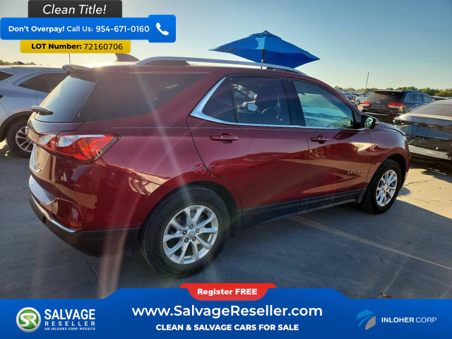 Used 2018 Chevrolet Equinox LT w/ Sun & Infotainment Package FWD image 4