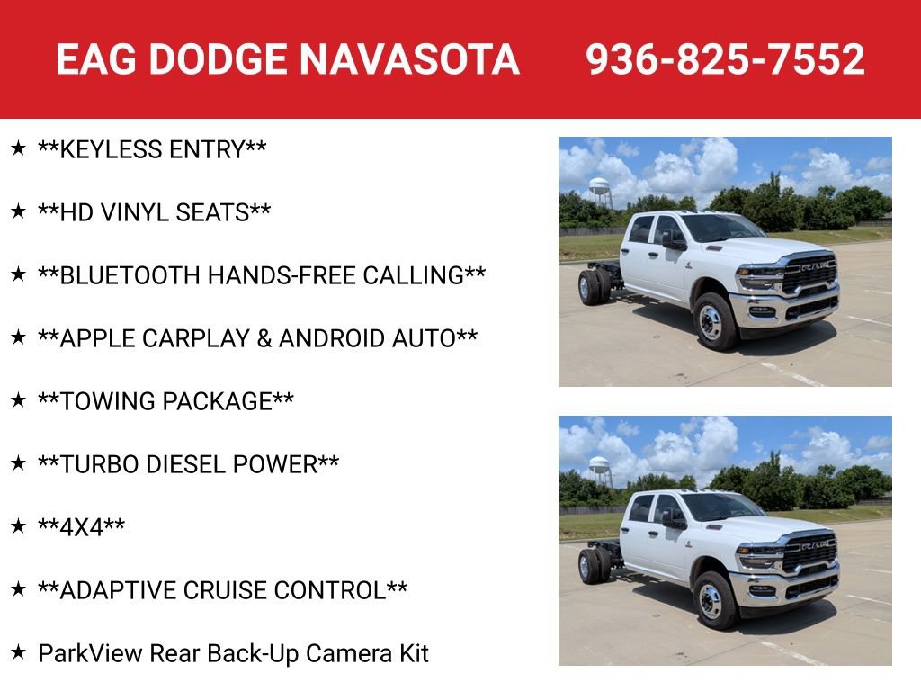 New 2026 RAM 3500 Tradesman w/ Chrome Appearance Group A AWD/4WD image 4