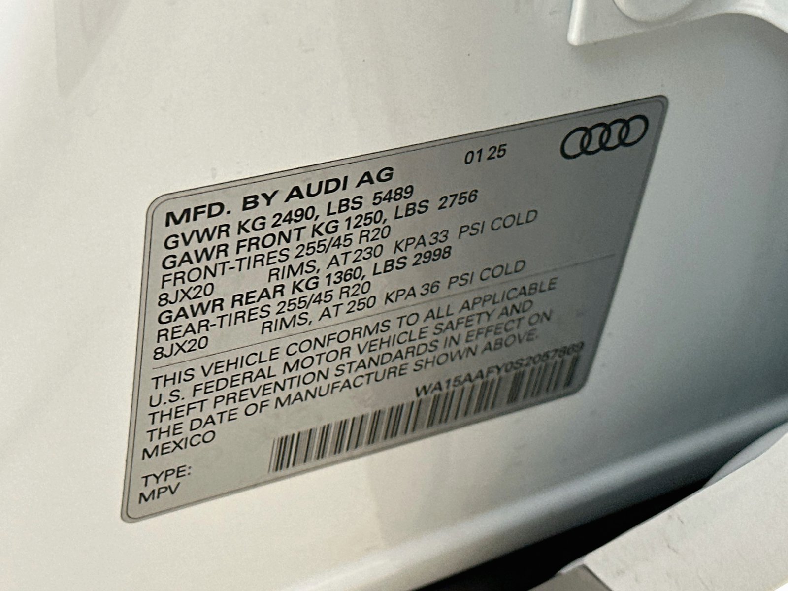 Used 2025 Audi Q5 2.0T Premium Plus w/ Premium Plus Package AWD/4WD image 46