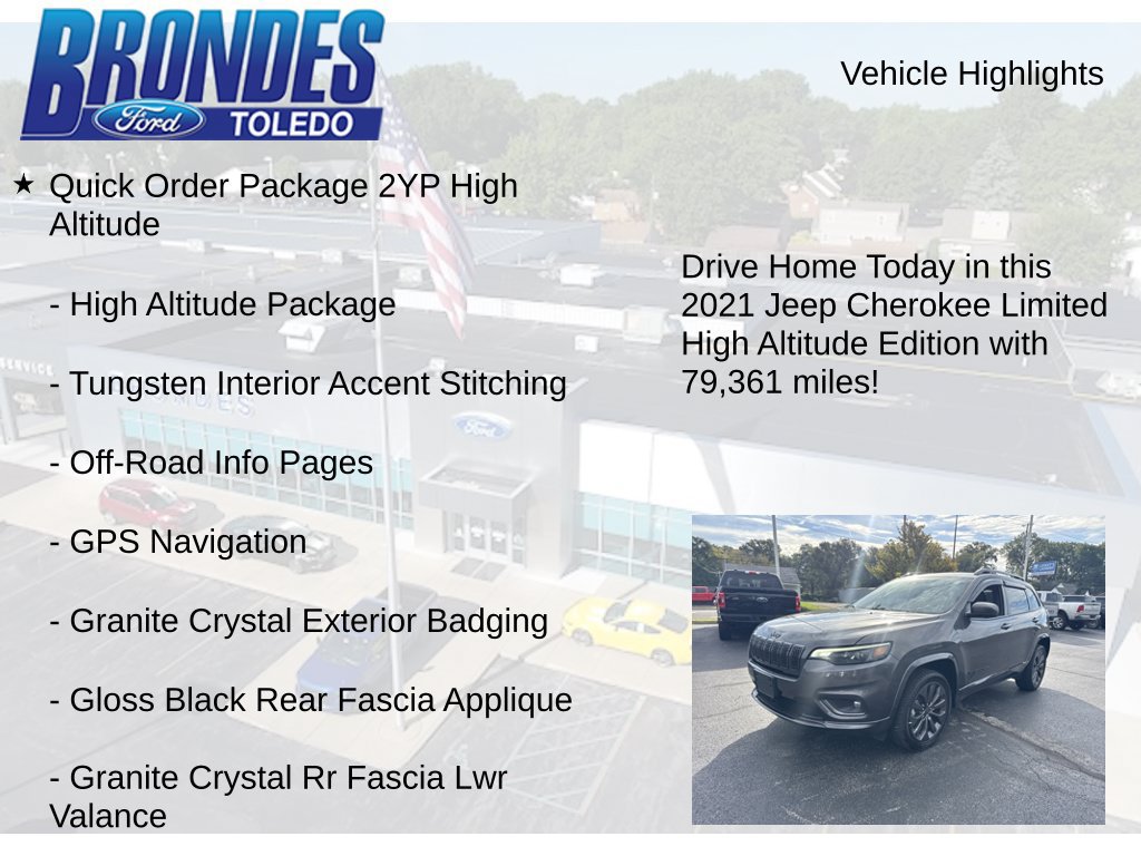Used 2021 Jeep Cherokee High Altitude AWD/4WD image 5