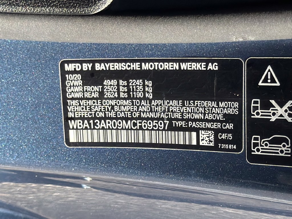 Used 2021 BMW 440i xDrive Coupe w/ Premium Package AWD/4WD image 27