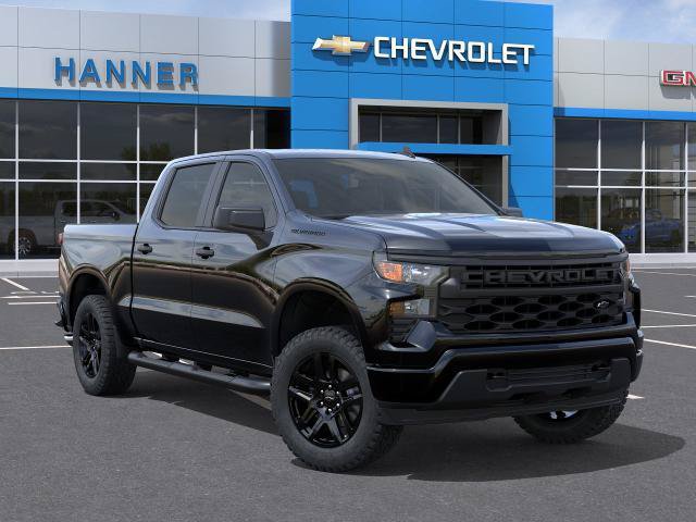 New 2026 Chevrolet Silverado 1500 Custom w/ Turbomax Blackout Package RWD image 7