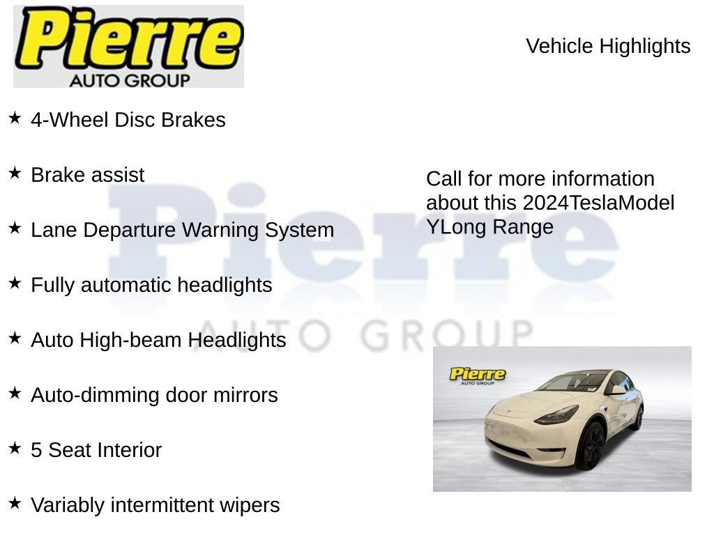 Used 2024 Tesla Model Y Long Range AWD/4WD image 14